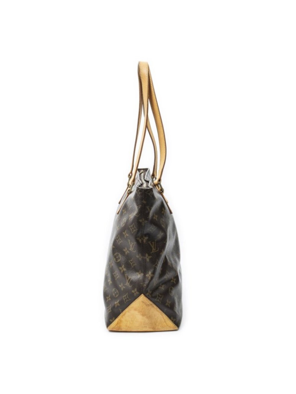 ★SOLD★ Louis Vuitton Cabas Mezzo Brown Monogram Canvas Tote - Picture 3 of 10